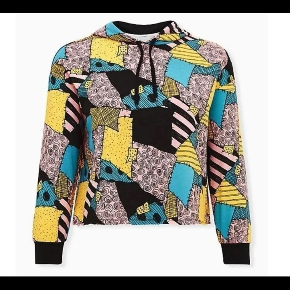 Nightmare before Christmas torrid crop hoodie